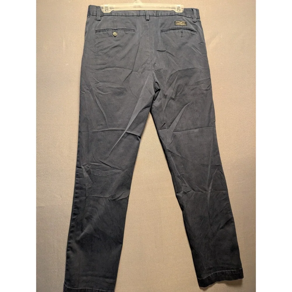 Banana Republic Aiden Chino Pants Mens 32x32 Black Casual Tailoring Performance
